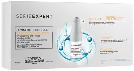 L`Oréal Professionnel Kopfhaut Aminexil Advanced Roll-On 10x6 ml
