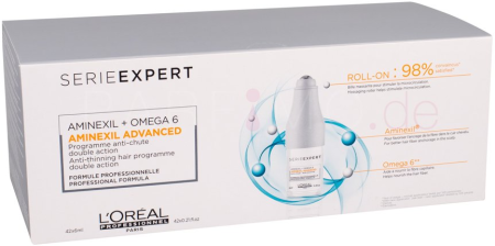 L`Oréal Professionnel Kopfhaut Aminexil Advanced Roll-On 42x6 ml