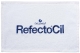 RefectoCil Augentuch 30x15cm weiß, 10er Btl. bestickt, 100% Baumwolle